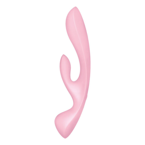 SATISFYER - TRIPLE OH VIBRADOR HÍBRIDO AZUL - Imagen 2