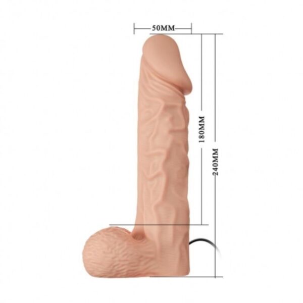BAILE - ULTRA PASSIONATE HARNESS 24 CM NATURAL - Imagen 4