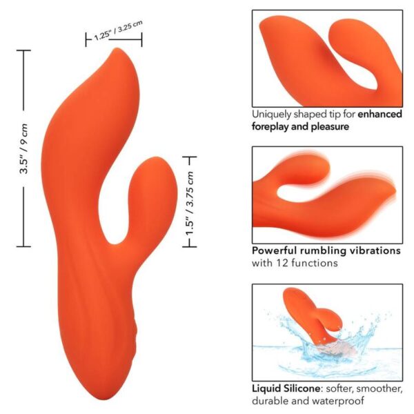 CALEXOTICS - STELLA DUAL TEASER NARANJA - Imagen 3