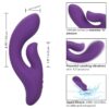 CALEXOTICS - STELLA DUAL PLEASER VIOLETA - Imagen 3