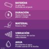 DUREX - VIBRADOR INTENSE ORGASMIC PURE FANTASY - Imagen 2