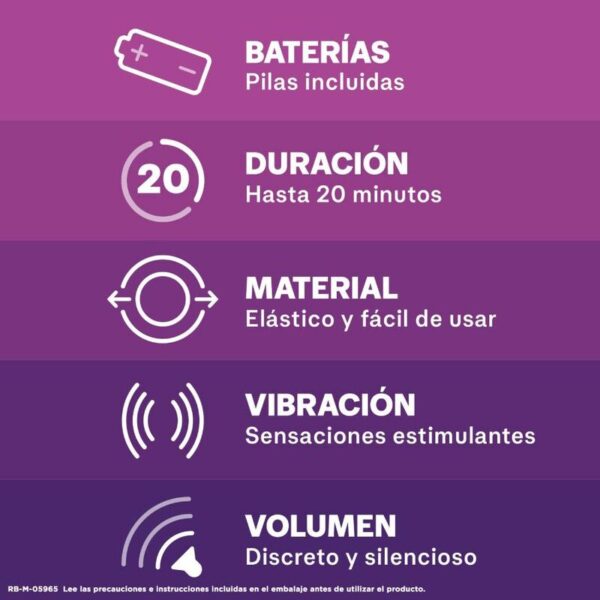 DUREX - INTENSE ORGASMIC VIBRATIONS - Imagen 3