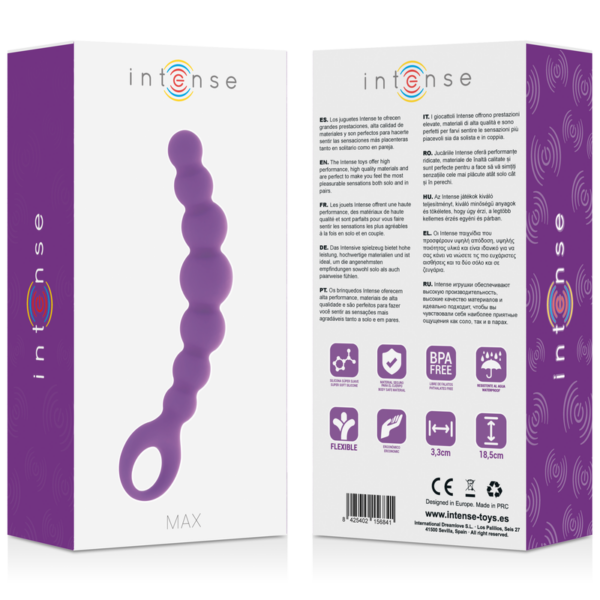 INTENSE - ANAL BEADS MAX LILA - Imagen 5