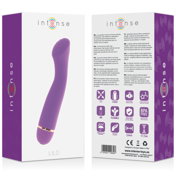 INTENSE - LILO 20 SPEEDS SILICONE LILA - Imagen 5