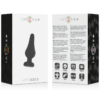 INTENSE - ANAL PLUG PIPO S SILICONE NEGRO 9.8 CM - Imagen 5