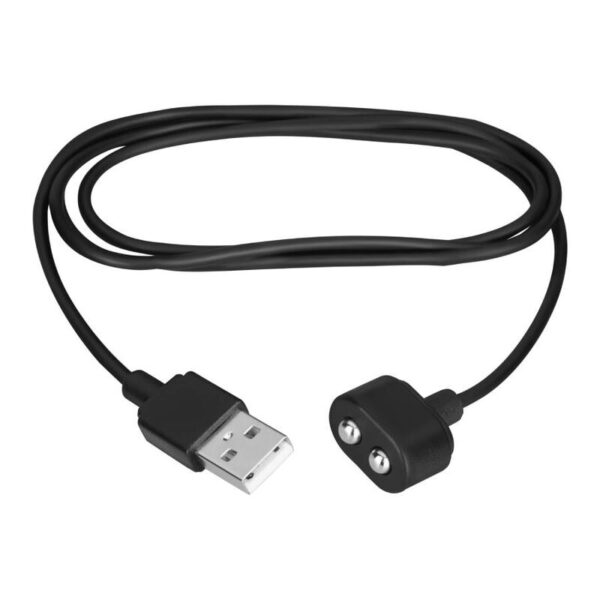 SATISFYER - CABLE USB CARGADOR NEGRO - Imagen 3
