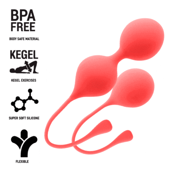 INTENSE - BOLAS KEGEL PACK KENDALL ROJO - Imagen 2