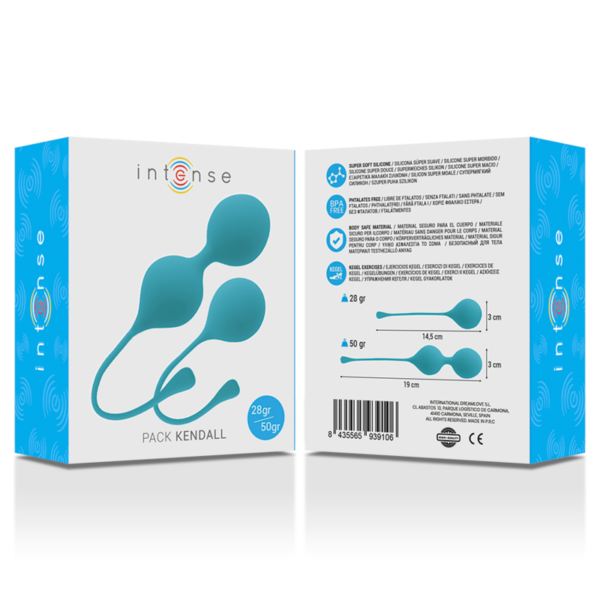 INTENSE - BOLAS KEGEL PACK KENDALL AZUL - Imagen 4