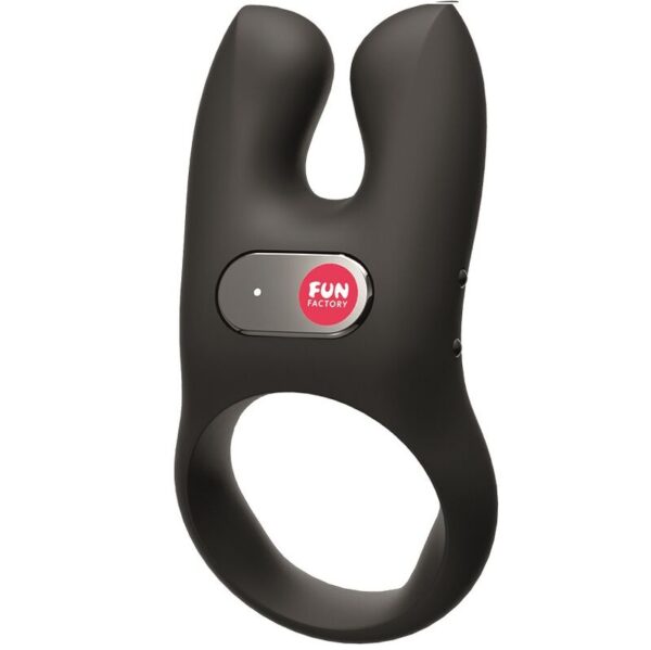 FUN FACTORY - NOS ANILLO VIBRADOR NEGRO - Imagen 2