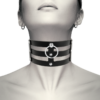 COQUETTE CHIC DESIRE - CHOKER CUERO VEGANO ESTILO FETISH - Imagen 2