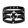 COQUETTE CHIC DESIRE - CHOKER CUERO VEGANO ESTILO FETISH - Imagen 4