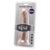 GET REAL - DONG 20,5 CM VIBRATING NATURAL - Imagen 2