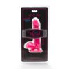 GET REAL - HAPPY DICKS DILDO 12 CM CON TESTÍCULOS ROSA - Imagen 2