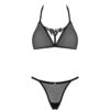 OBSESSIVE - CELIA NOIR SET 2 PIEZAS XS/S - Imagen 3