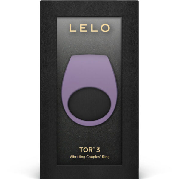 LELO - TOR 3 ANILLO VIBRADOR NEGRO - Imagen 2