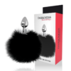 DARKNESS - EXTRA BUTTPLUG ANAL CON COLA NEGRO 7 CM