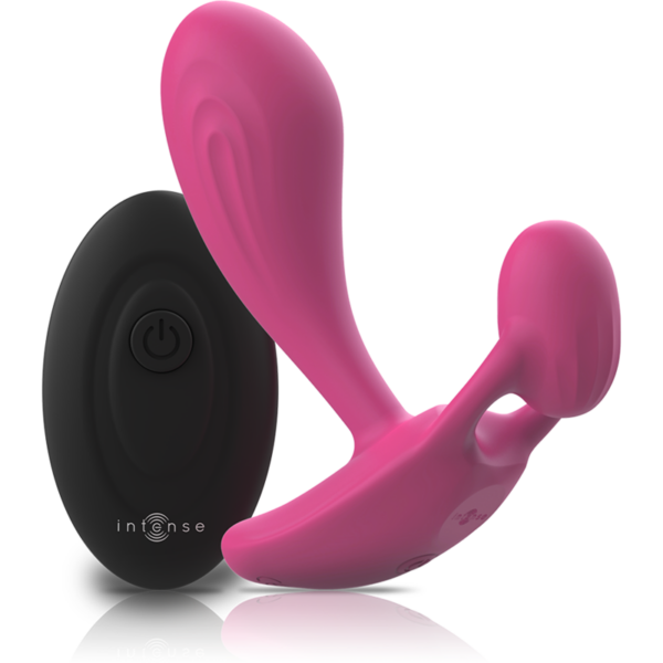 INTENSE - SHELLY DUO ANAL-PERINEO , VAGINAL-CLITORIS REMOTO ROSA - Imagen 2