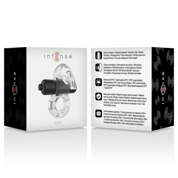 INTENSE - FRY ANILLO VIBRADOR TRANSPARENTE - Imagen 5