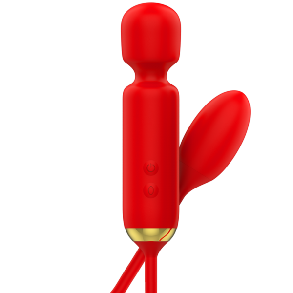 MIA - TOSCANA DOUBLE PLEASURE WAND + HUEVO VIBRADOR - Imagen 3