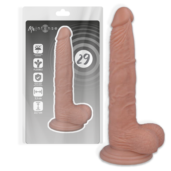 MR INTENSE - 29 PENE REALÍSTICO 22.7 CM -O- 3.5 CM - Imagen 3