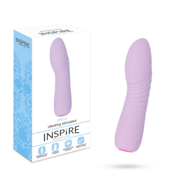 INSPIRE ESSENTIAL - MYLA VIBRADOR LILA CLARO - Imagen 2