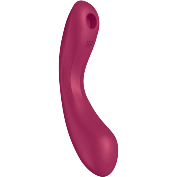 SATISFYER - CURVE TRINITY 1 AIR PULSE VIBRATION GRIS - Imagen 2