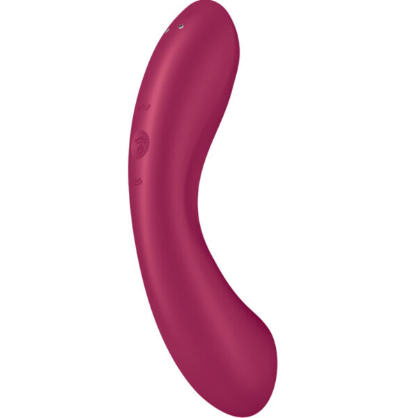 SATISFYER - CURVE TRINITY 1 AIR PULSE VIBRATION GRIS - Imagen 5