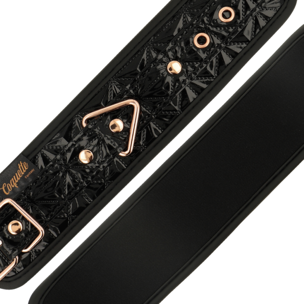 COQUETTE CHIC DESIRE - BLACK EDITION ESPOSAS PARA MANOS CON FORRO DE NEOPRENO - Imagen 4