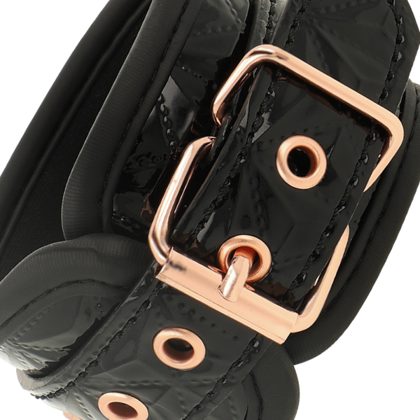 COQUETTE CHIC DESIRE - BLACK EDITION ESPOSAS PARA MANOS CON FORRO DE NEOPRENO - Imagen 5