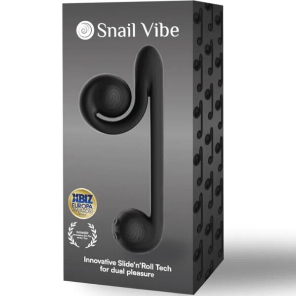 SNAIL VIBE - VIBRADOR MULTIACCION NEGRO - Imagen 4