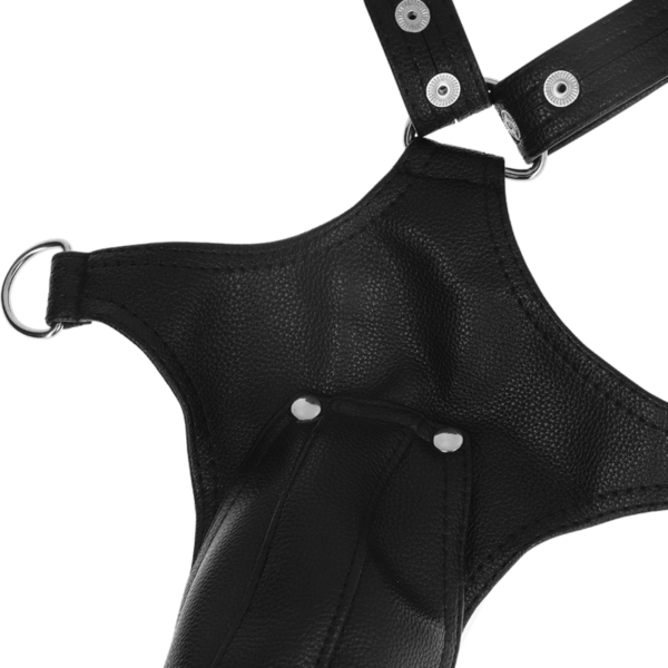 FETISH SUBMISSIVE ATTITUDE - ARNÉS ECOPIEL FORMA DE V HOMBRE - Imagen 4