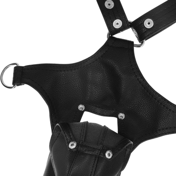 FETISH SUBMISSIVE ATTITUDE - ARNÉS ECOPIEL FORMA DE V HOMBRE - Imagen 5