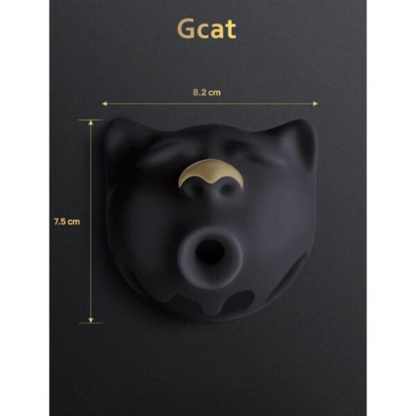 G-VIBE - GCAT MYSTIC SUCCIONADOR DE CLÍTORIS NEGRO - Imagen 3