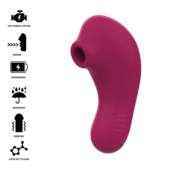 RITHUAL - SHUSHU PRO POCKET ESTIMULADOR CLITORIS 2 POTENTES MOTORES ORQUIDEA - Imagen 3