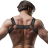 FETISH SUBMISSIVE ATTITUDE - ARNÉS DEPORTIVO AJUSTABLE NEOPRENO PECHO HOMBRE - Imagen 2