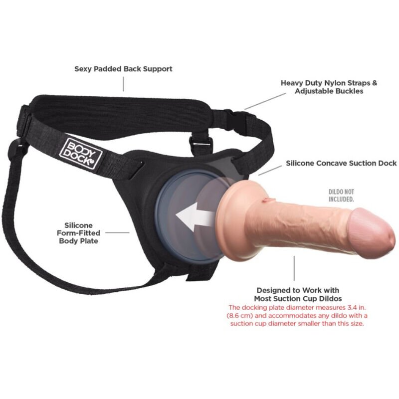 PIPEDREAMS - BODY DOCK ÉLITE HARNESS - Imagen 5