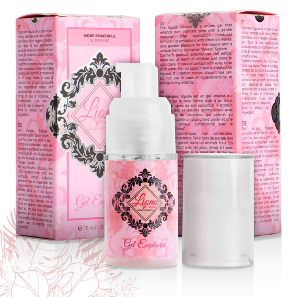 LIONA BY MOMA - VIBRADOR LIQUIDO EUPHORIA GEL 15 ML - Imagen 3