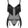 OBSESSIVE - SHERILA CORSET  TANGA XS/S - Imagen 5