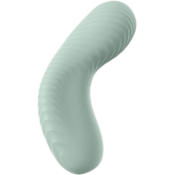 FUN FACTORY - LAYA III VIBRADOR LAY-ON CLITORIS RECARGABLE VERDE - Imagen 4