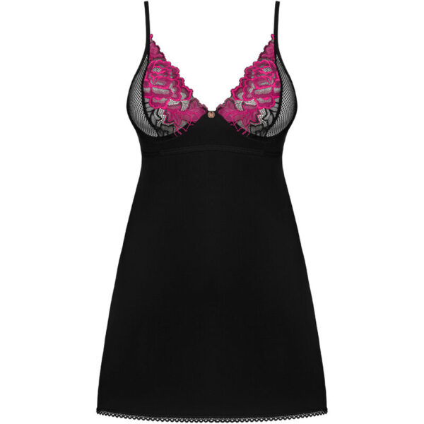 OBSESSIVE - ROSENTY CHEMISE  TANGA XS/S - Imagen 5