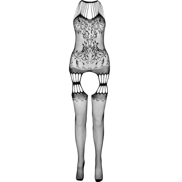 PASSION - BS095 BODYSTOCKING ROJO TALLA UNICA - Imagen 5