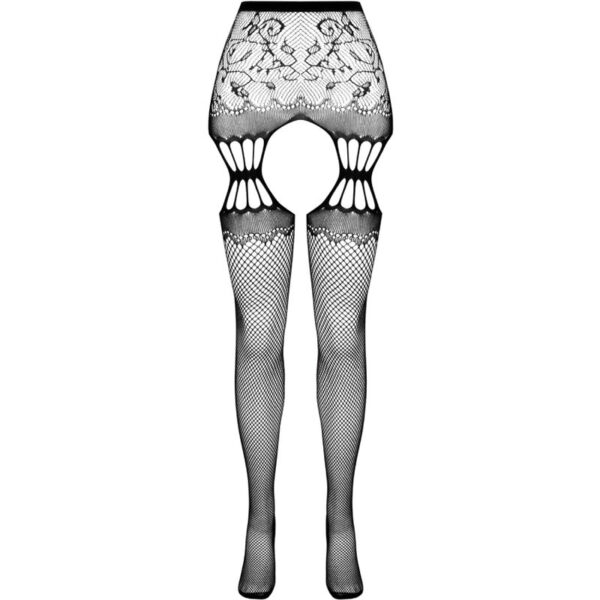 PASSION - S027 MEDIAS CON LIGUERO NEGRO TALLA ÚNICA - Imagen 5