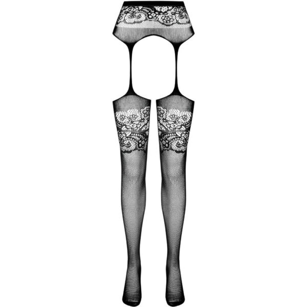 PASSION - S029 MEDIAS CON LIGUERO NEGRO TALLA ÚNICA - Imagen 5