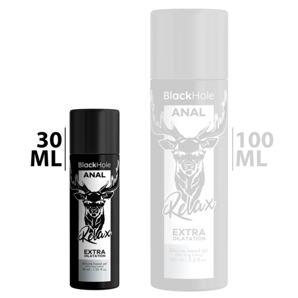 BLACK HOLE - BASE SILICONA CONCENTRADA DILATACION ANAL 30 ML - Imagen 2