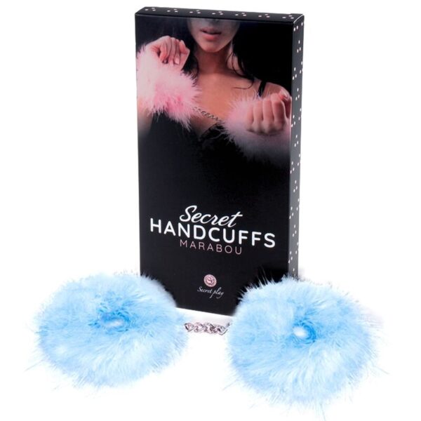 SECRETPLAY - ESPOSAS AZUL MARABOU - Imagen 3