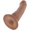 KING COCK - PENE REALÍSTICO 15 CM CARAMELO - Imagen 4