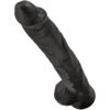 KING COCK - PENE REALÍSTICO CON TESTÍCULOS 30.5 CM NEGRO - Imagen 3