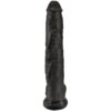 KING COCK - PENE REALÍSTICO CON TESTÍCULOS 30.5 CM NEGRO - Imagen 2