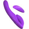 FANTASY FOR HER - VIBRADOR DOBLE PENETRACION CONTROL REMOTO 9 NIVELES VIOLETA - Imagen 2