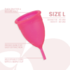 INTIMICHIC - COPA MENSTRUAL SILICONA MEDICA - TALLA L - Imagen 3